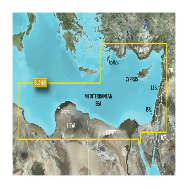 Mediterranean Southeast Charts