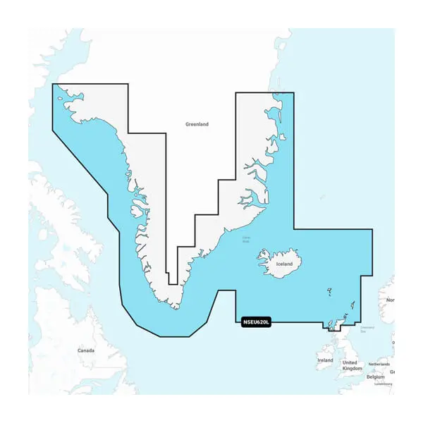 Grönland & Island – Seekarten