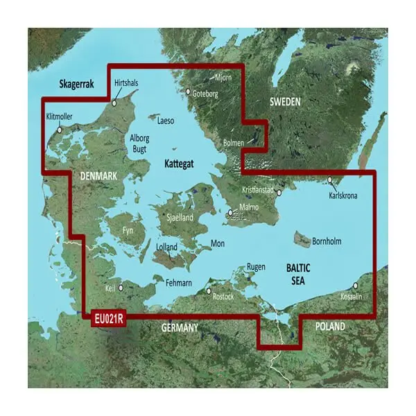 Denmark East to Sweden Southeast Coastal and Inland Charts