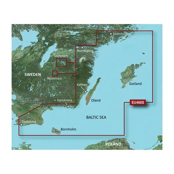 Sweden, Sodertalje to Trelleborg Charts