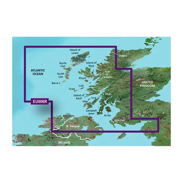 Scotland, West Coastal and Inland Charts