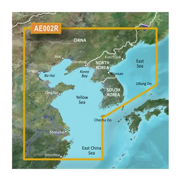 Yellow Sea Coastal Charts