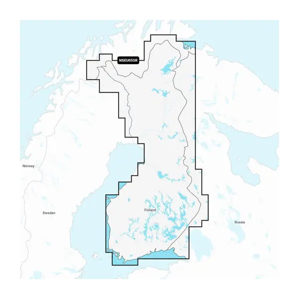 Finnland, Seen & Flüsse – Seekarten für Binnengewässer