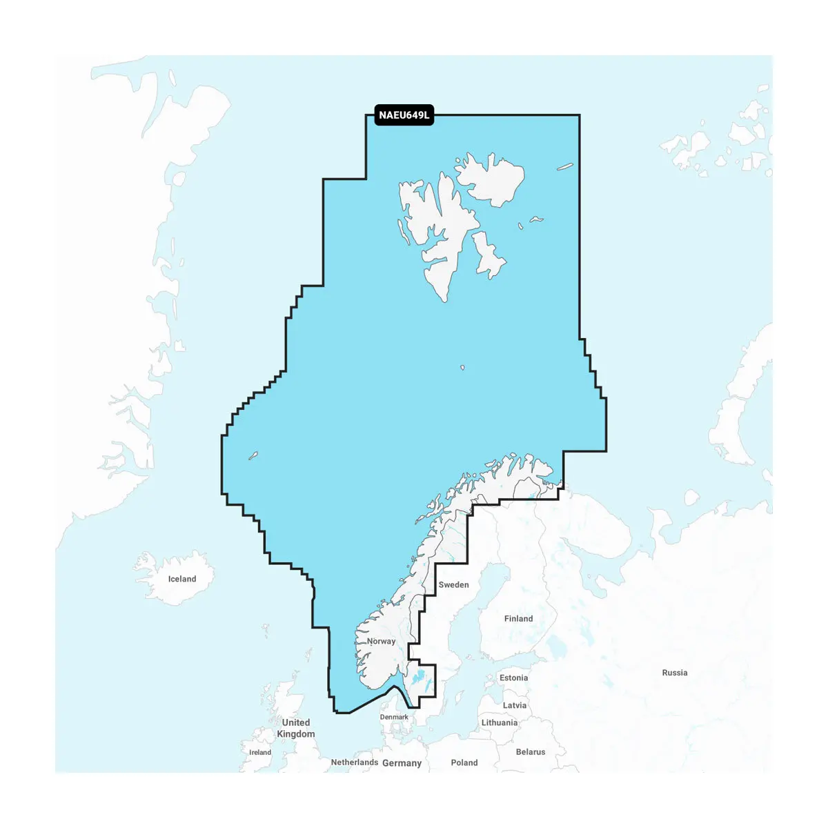 Norwegen - Seekarten