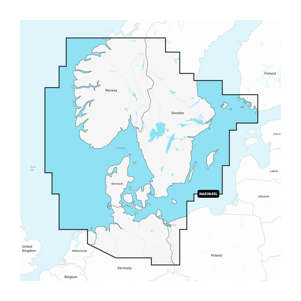 Südskandinavien & Norddeutschland - Seekarten