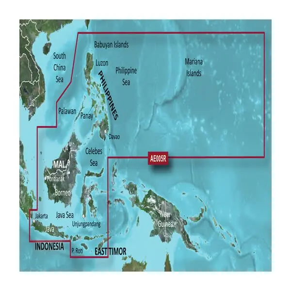 Philippines, Java and Mariana Islands Charts