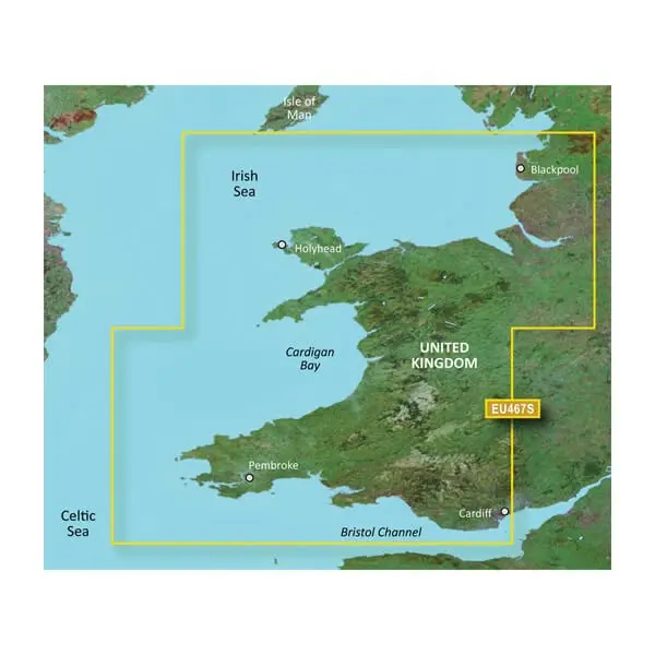 Great Britain, Blackpool to Cardiff Charts